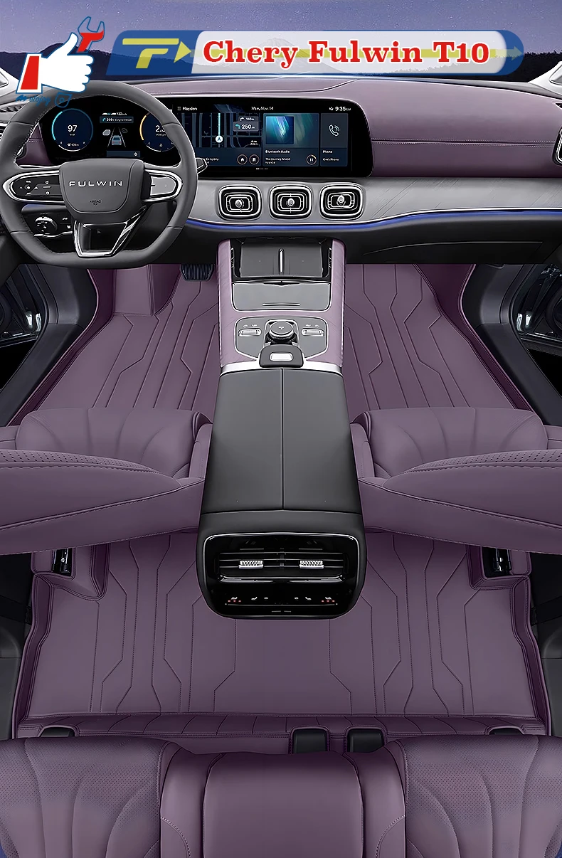 

Left-hand Drive Car Floor Mat For Chery Fulwin‌ T10 2024 Full-Surround Foot Mat Mat Floor Liner Floor Carpet Water-proof Mat