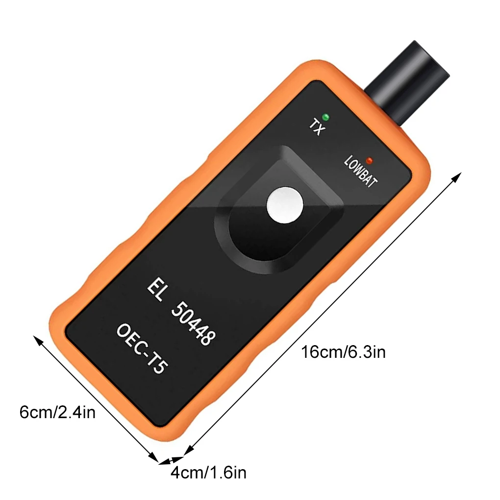 مستشعر كشف ضغط الإطارات للسيارات سلسلة المحركات العامة نظام مراقبة ضغط الإطارات TPMS ResetTool EL-50448 OEC-T5 #6
