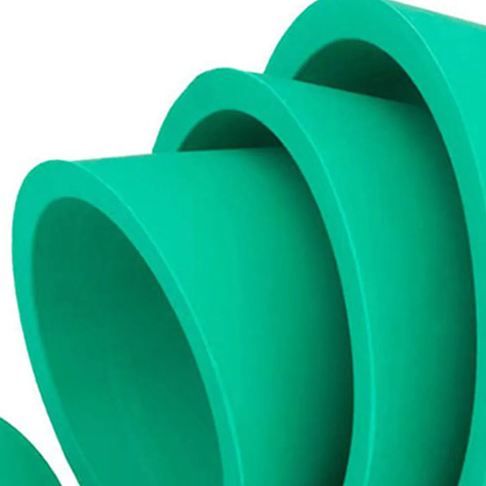 9 قطعة محول مرشح مخروطي سدادة مطاط السيليكون مرونة عالية سطح أملس للتجربة الكيميائية قمع الترشيح #5