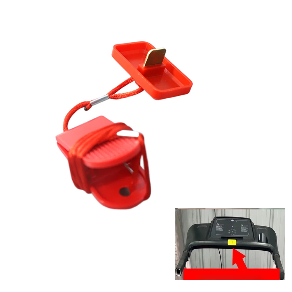 for treadmill Safety Key 4pcs Magnetic E-Stop Switch with Clip for Use with for treadmill Brands Including Exerpeutic Stamina