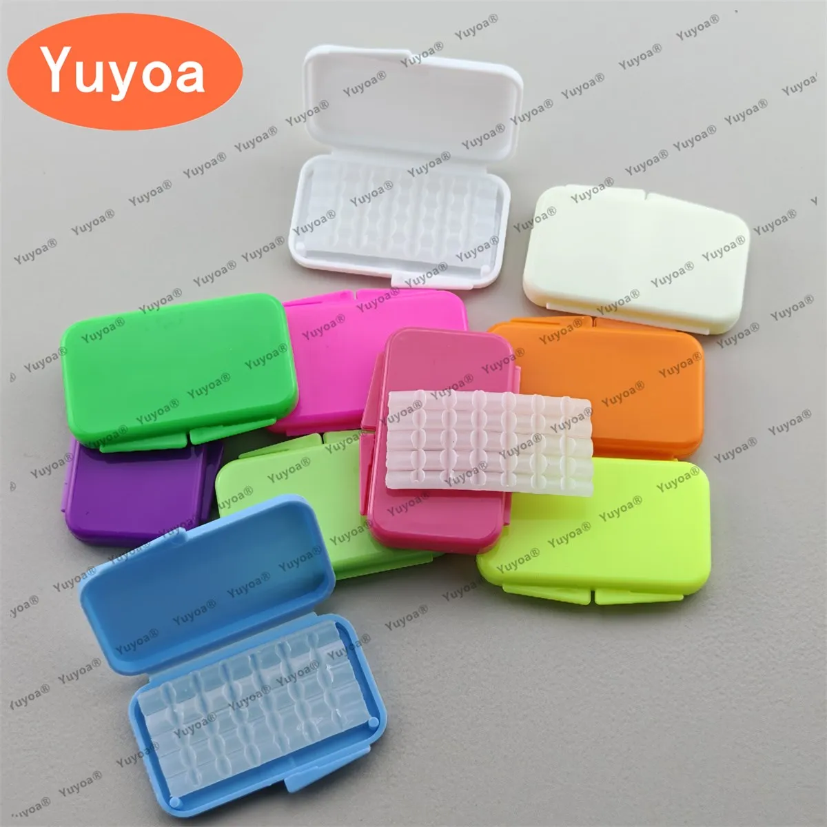 100Boxes Dental Orthodontic Precut Wax Strips for Teeth Braces Wearer Aligners Ortho Wax Dentistry Accessories Oral Care Tools