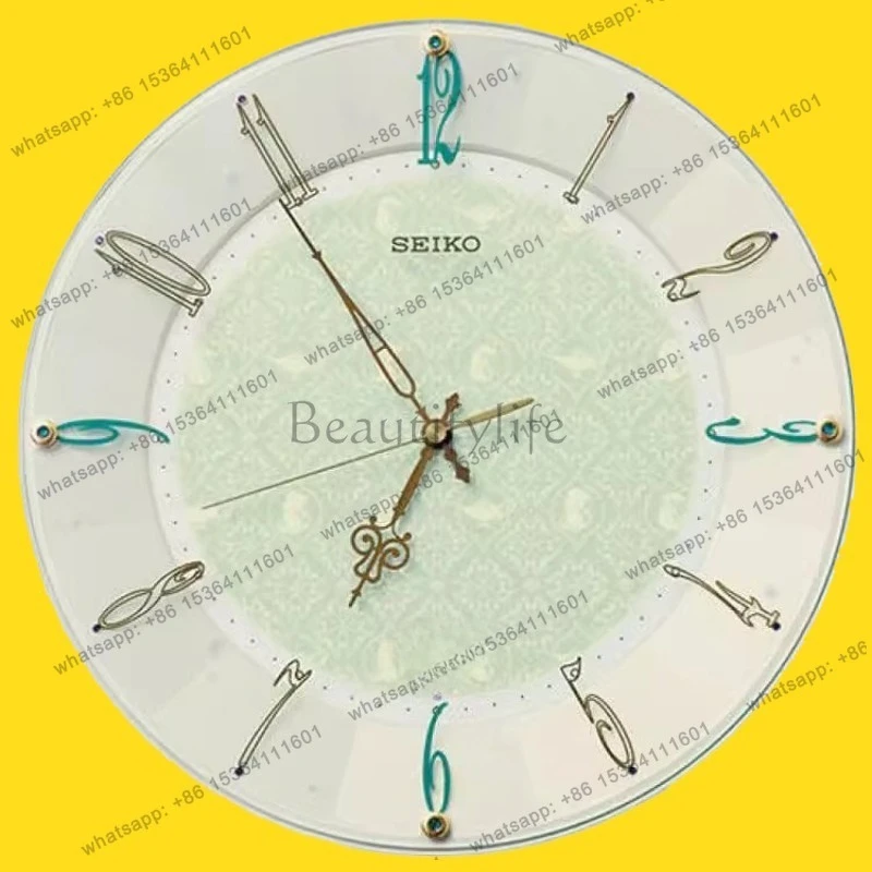 Luxury Modern Wall Watch Silent Vintage Aesthetic Modern Interior Cute Wall Clocks Chinese Style Horloge Ornaments Home Decor