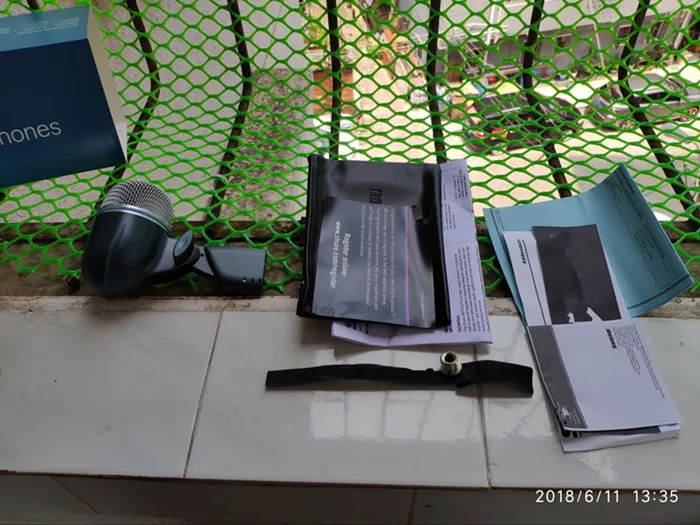 BETA52A الراقية أداة ديناميكية هيئة التصنيع العسكري لطبول باس كمين باس الصوت XLR اتصال سلكي ركلة طبل ميكروفون معدني