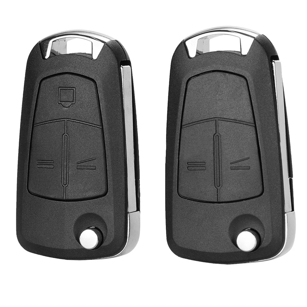 

1pc 2/3 Buttons Car Key Shell for Opel Corsa D for Vauxhall Corsa D for Holden Astra AH Car Replacements ABS & Metal