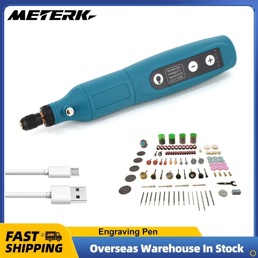 Akku-Gravur stift kompakter elektrischer Bohr stift tragbarer Schnitz stift verstellbare Gravur schleif maschine USB wiederauf ladbar
