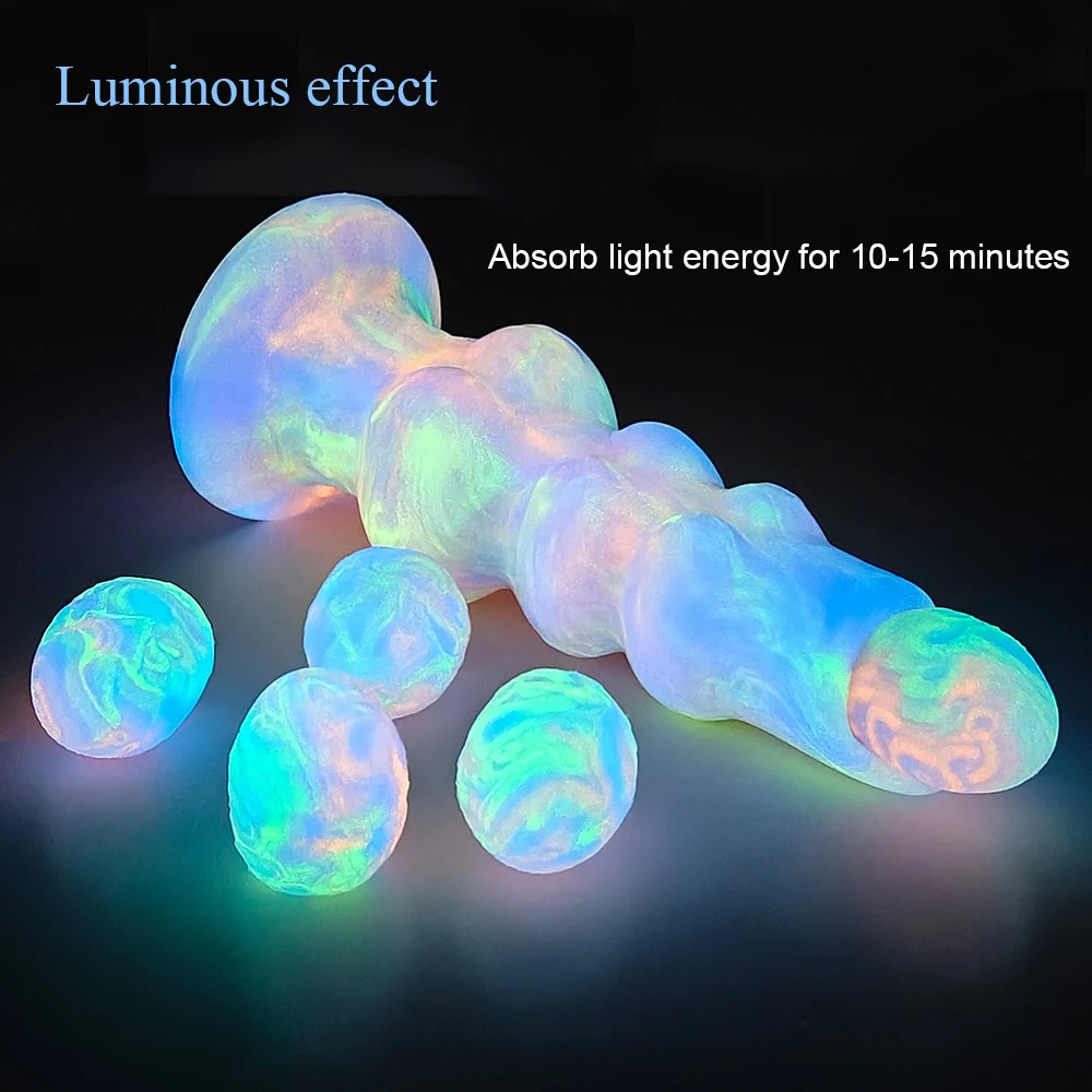 YOCY Pneumatic Ovipositor Lay Eggs Anal Plug Silicone Knot Dildo Female Vaginal Masturbator Sex Toys For Adult Couple Sexy Shop 3