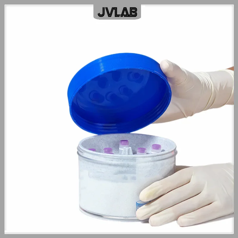 Cell Freezing Container Cryopreservation Procedure Gradient Cooling Box Cell Resuscitation Tool 2mL*18 Cooling Rate -1℃/min