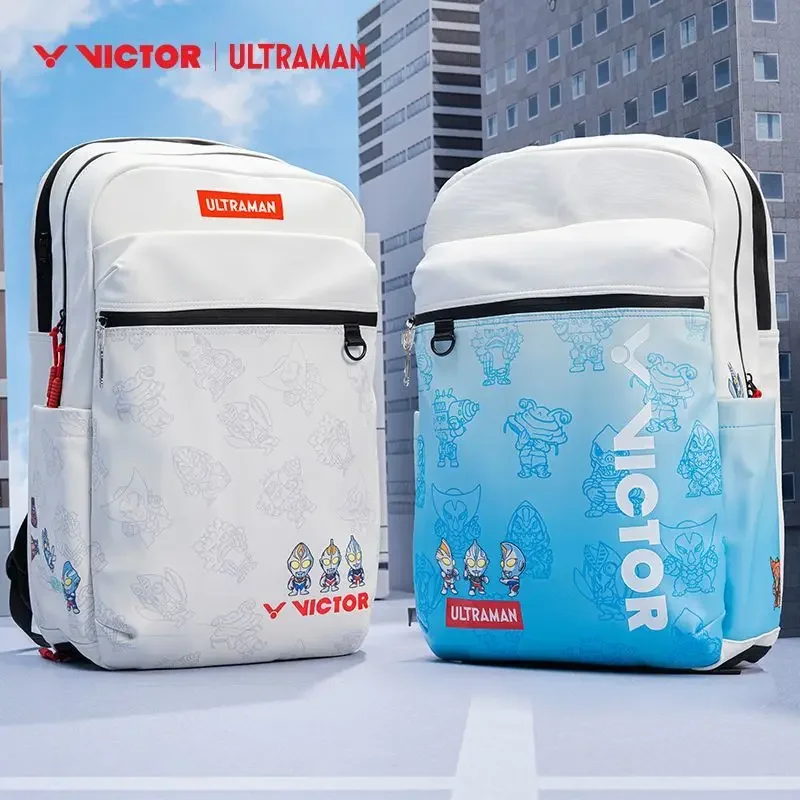 VICTOR BR5045UTM Ultraman Badminton Backpack Shoe Compartment Side Water Bottle Pocket
