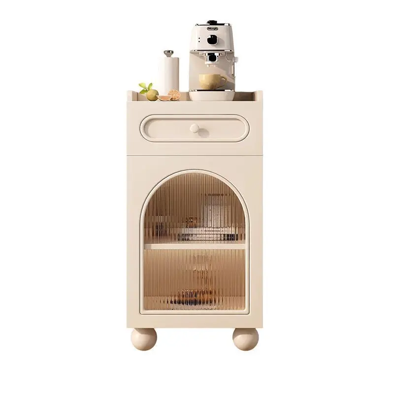Customized tea cabinet, multi-layer crevice cabinet for household tea table