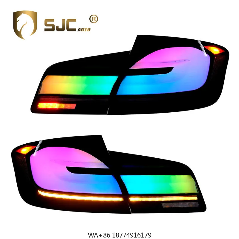 

Auto Car Accessories LED Taillight for 5 Series F10/F18 RGB Style Taillight Assembly 11-17 Rear Lamp LCI Taillights