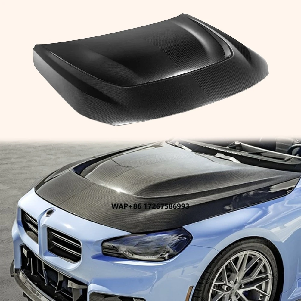 

For M2 G87 Coupe 23-24 Carbon Alph Style Front Vented Cooling Hood
