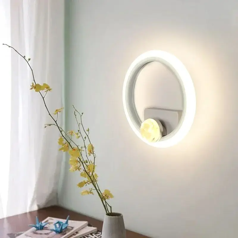 

Акриловый светодиодный настенный светильник: современный интерьерный светильник для ванной, ночник, декоративное освещение для дома, спальни, гостиной, прихожей, лестницы