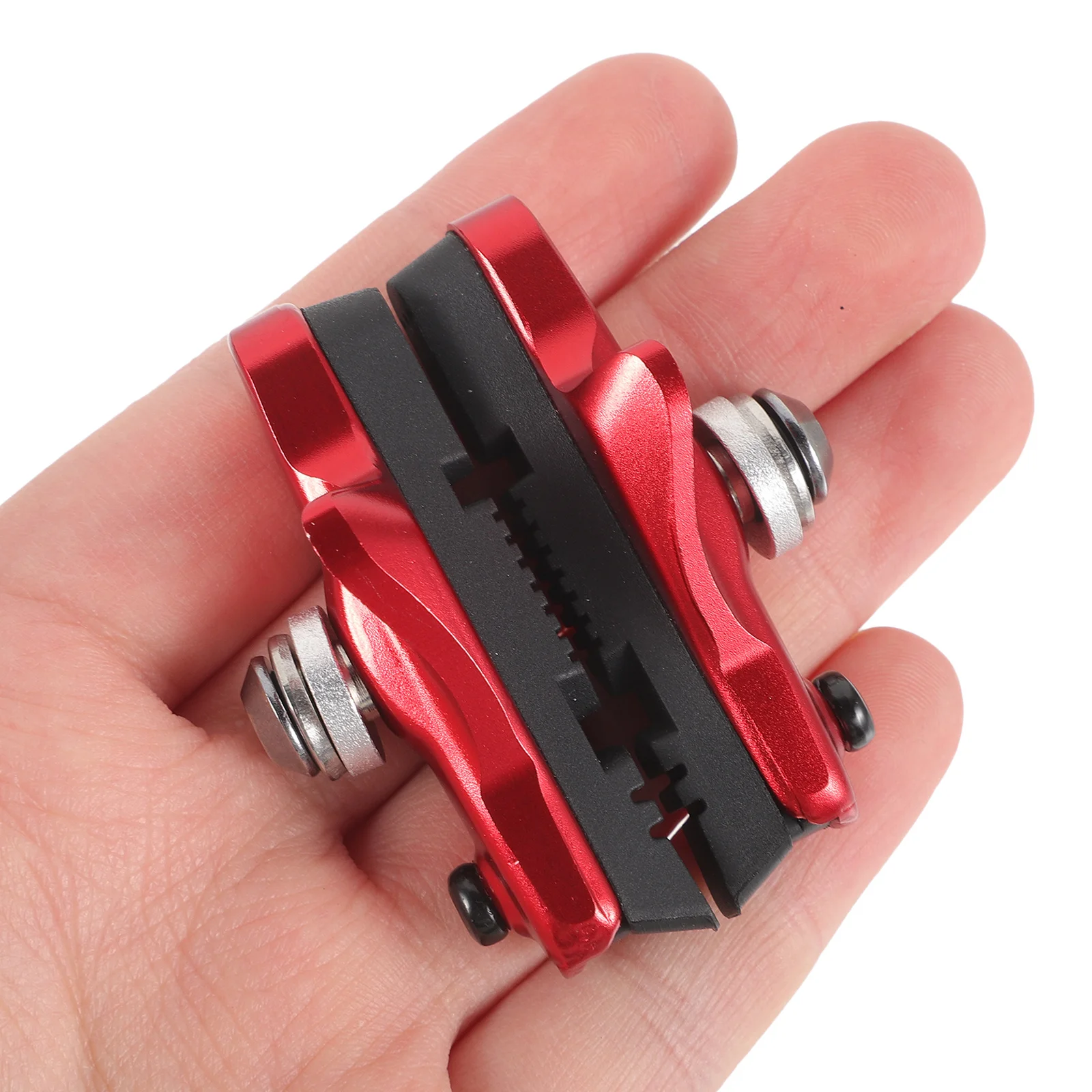 

1 Pair Bicycle Pads Aluminum Alloy Rubber Long Lasting Disc Brake Blocks For Mountain Cycling Replacement Bike Brake Pad