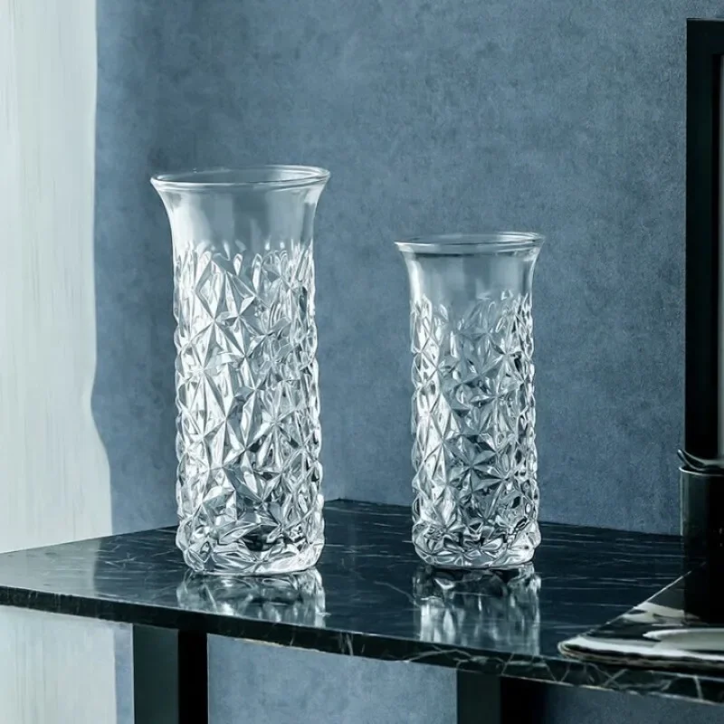 Hydroponische Vasenornament aus Glas