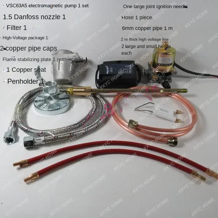 Biological Particles Burner Ignition System Igniter Nozzle Electromagnetic Pump High Pressure Package Steady Flame Disc