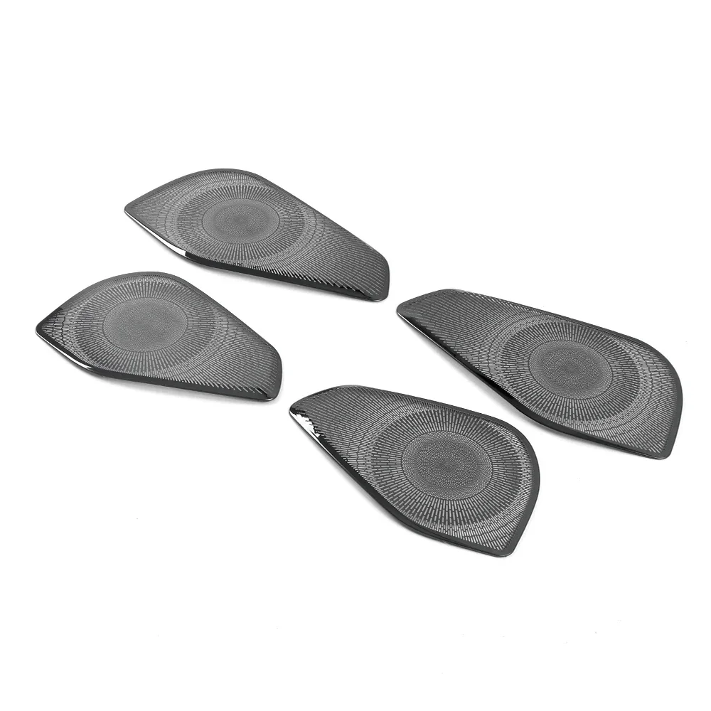 For Bestune T55 2021-2024 Car Audio Speaker Cover Loudspeaker Pad Trim Frame Sticker Stainless Steel Interior Accessory