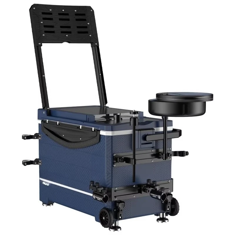

29 liters with wheel scratch-proof fishing box, a full set of new multi-functional fishing box, fish bucket fishing insulation