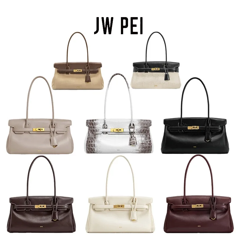 

JW PEI 20256Official Document Newcomer Handbag Shoulder & Crossbody Unisex Design Baguette Women's Bag