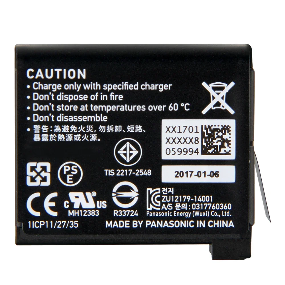 جديد استبدال البطارية 335-06532-000 AHDBT-401 SPJB1B SPBL1B ل GoPro بطل 4 8 6 7 5 10 9 بطل 8 Hero9 Hero7 Hero6 Hero5