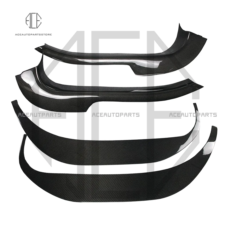 

Interior trims For McLaren MP4 650S 625C 675LT upgraded with OEM-style dry carbon fibre side door covers trims