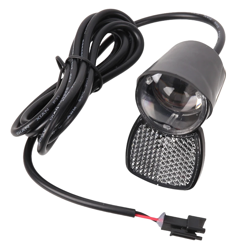 Zubehör für die Modifikation von Fahrrädern und Elektrorollern, 12–80 V, Scheinwerfer, LED-Beleuchtung für Nachtfahrten, Ausrüstung für Nachtfahrten/SM Connecto
