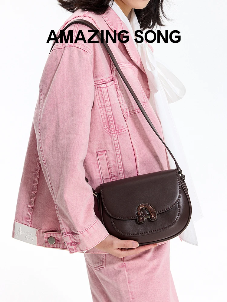 Amazing Song Chestnut Bag 2024 NEW Simple Modern Crossbody Bag