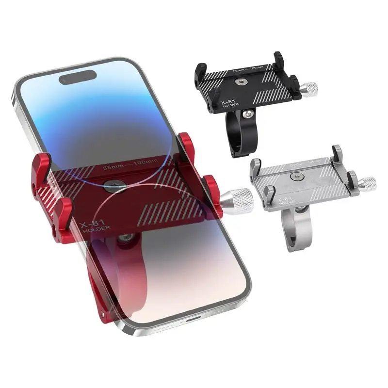 Cycling Phone Mount Handlebar Motorcycle Cell Phone Mount Motorcycle Phone Holder Mount For Cycling Motorcycle Ebike Electric