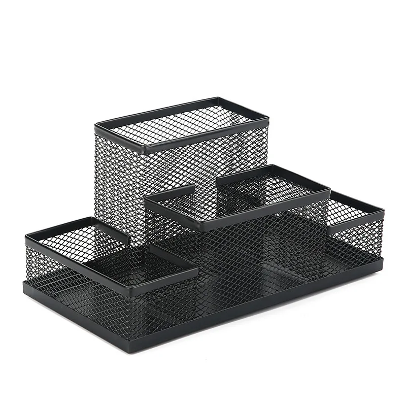 Multifuncional Creative Desktop Organizer, Pen Holder, Caixa De Armazenamento De Maquiagem, Acessórios De Escritório Escolar, Organizadores De Papelaria