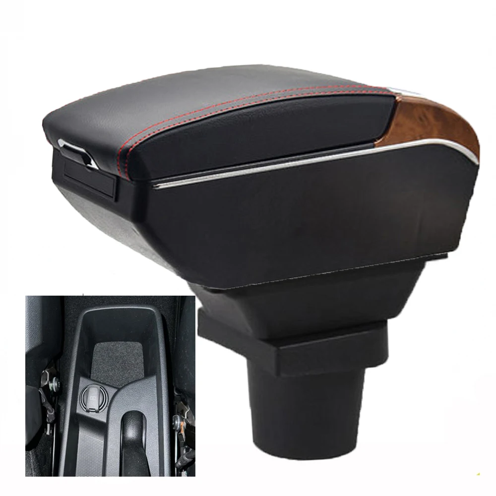 

For Hyundai I10 2024 Armrest Box Elbow Rest Center Console Car Retrofit Parts Storage Accessories Interior USB