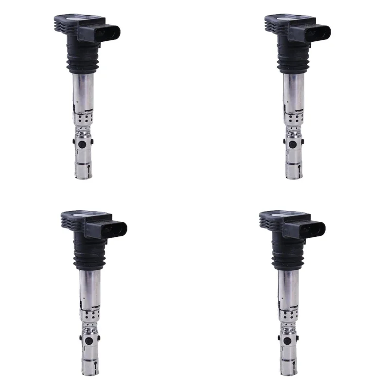 

4 Ignition Coil for Audi A4 A6 TT Bora Golf Passat B5 Beetle Seat Cordoba Toledo 06A905115D