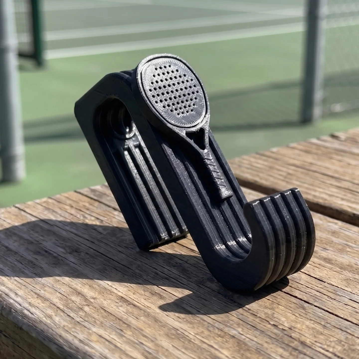 Robuster Tennisplatz-Zaunhaken, Starker Maschendrahtzaun-Taschenhalter für Sportausrüstung, in Mehreren Farben Erhältlich – Detail 14