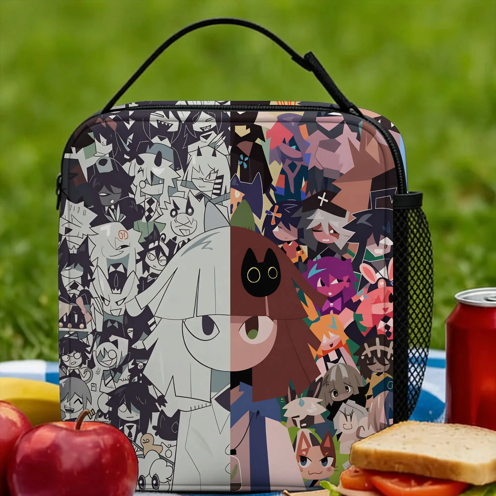 Fundamental Paper Education Lunch Bag For Women Designer Lunch Box Leisure School Cooler Bag Convenient Oxford Thermal Handbags