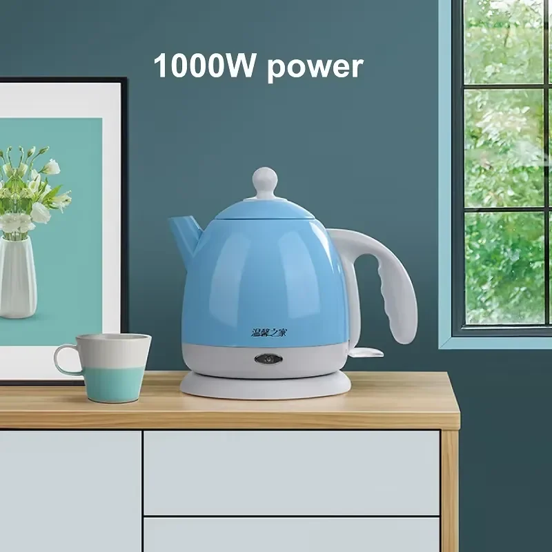 1L Colorful Electric Kettle Home Fast Boiling Water Kettle Automatic Power Off 304 stainless Steel Teapot Kitchen Tools 1000W