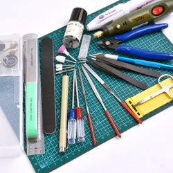 Model Building Tool Sets Hobby Model Making Electric DIY Accessories Grinder Carving Grinding Polishing Punching Cutter Pliers
