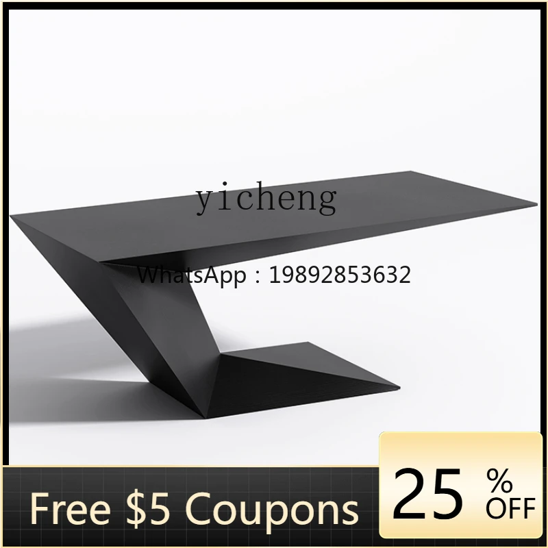 

ZTqh Office Desk for Boss High-Grade Study Desk Light Luxury Boss Desk