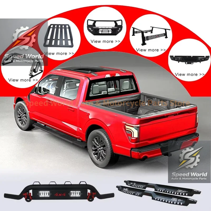 Auto Parts Heavy Duty Anti-Rollover Steel Pickup Truck Bed Roll Bar For 2015-2025 F151