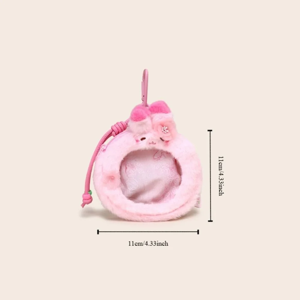 Gift Animal Zero Wallet Soft Pink Badge Ita Bag Cartoon Creative Transparent Badge Bag Women