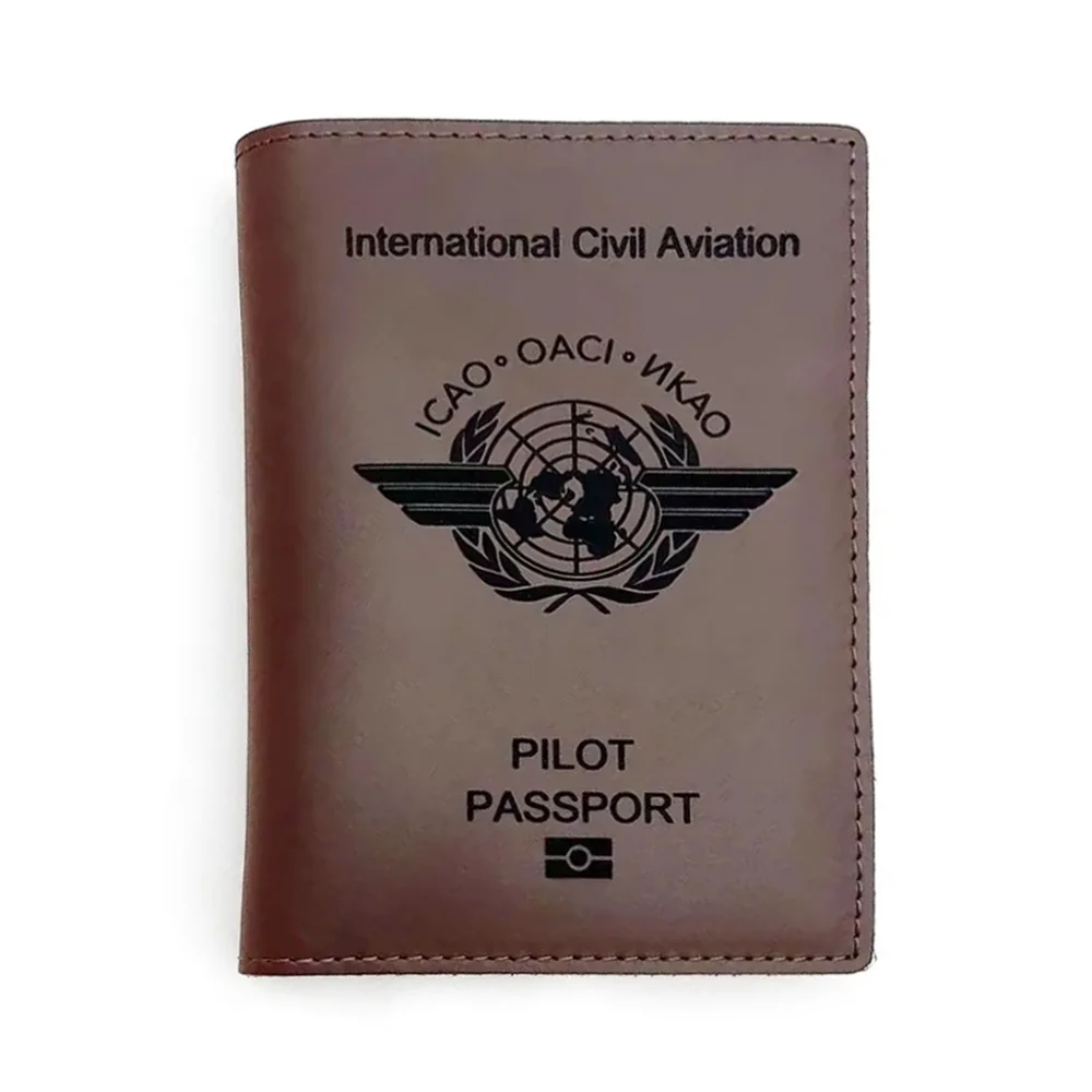 

Handmade Personalised Pilot Passport Cover with Names Retro Cool Mens Passport Holder Brand Travel Men Covers for Passports