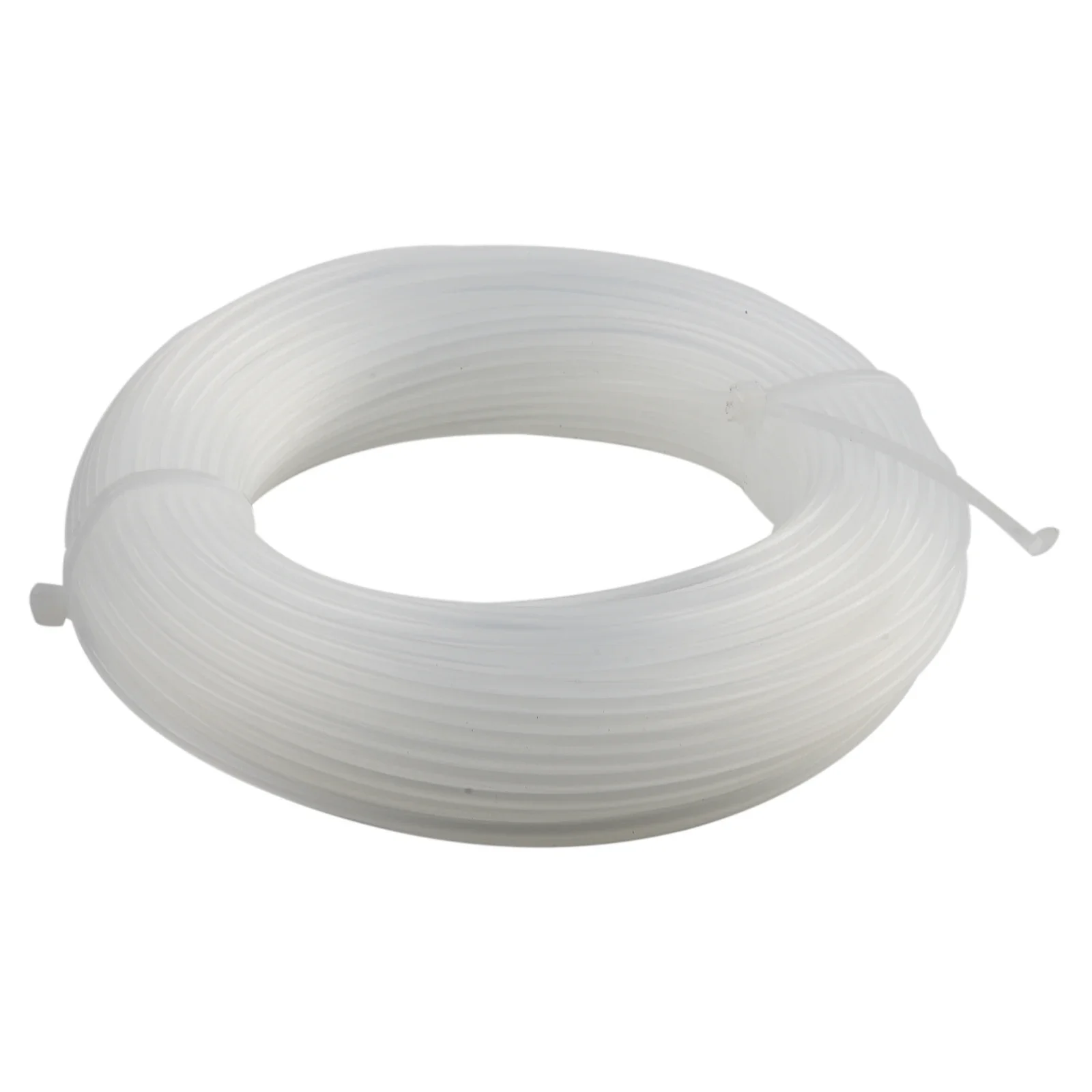 High Quality Nylon White 1 Roll Brand New Cutting Lines Round Garden Grass Practicall Replacement Care Electric
