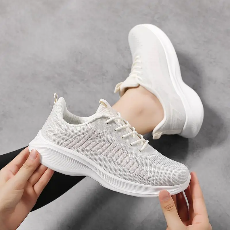 Platform Dad Shoes Women's 2024 Spring and Summer New Tenis Breathable Fried Street Internet Celebrity Super Hot Sports