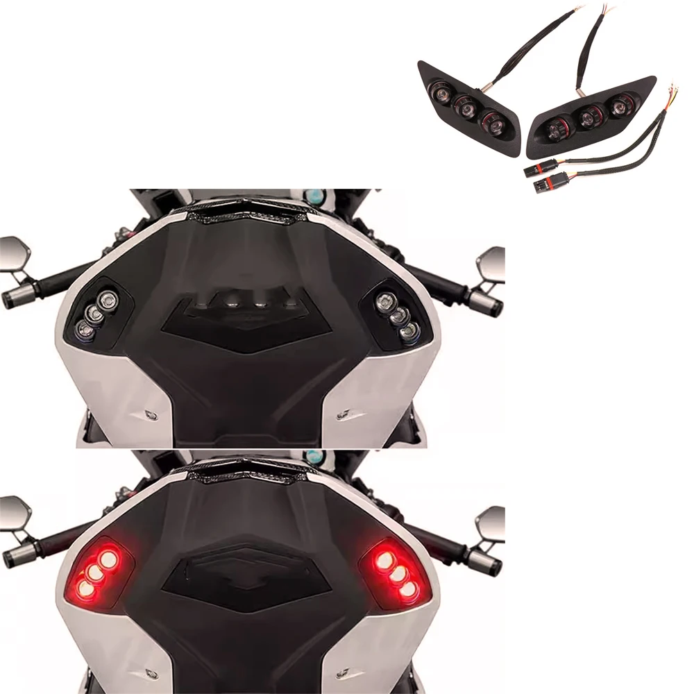 

​S1000RR Motorcycle In-Tail LED Integrated Tail Light For BMW S1000RR 2023 2024 S 1000 RR LED Turn Signal Light