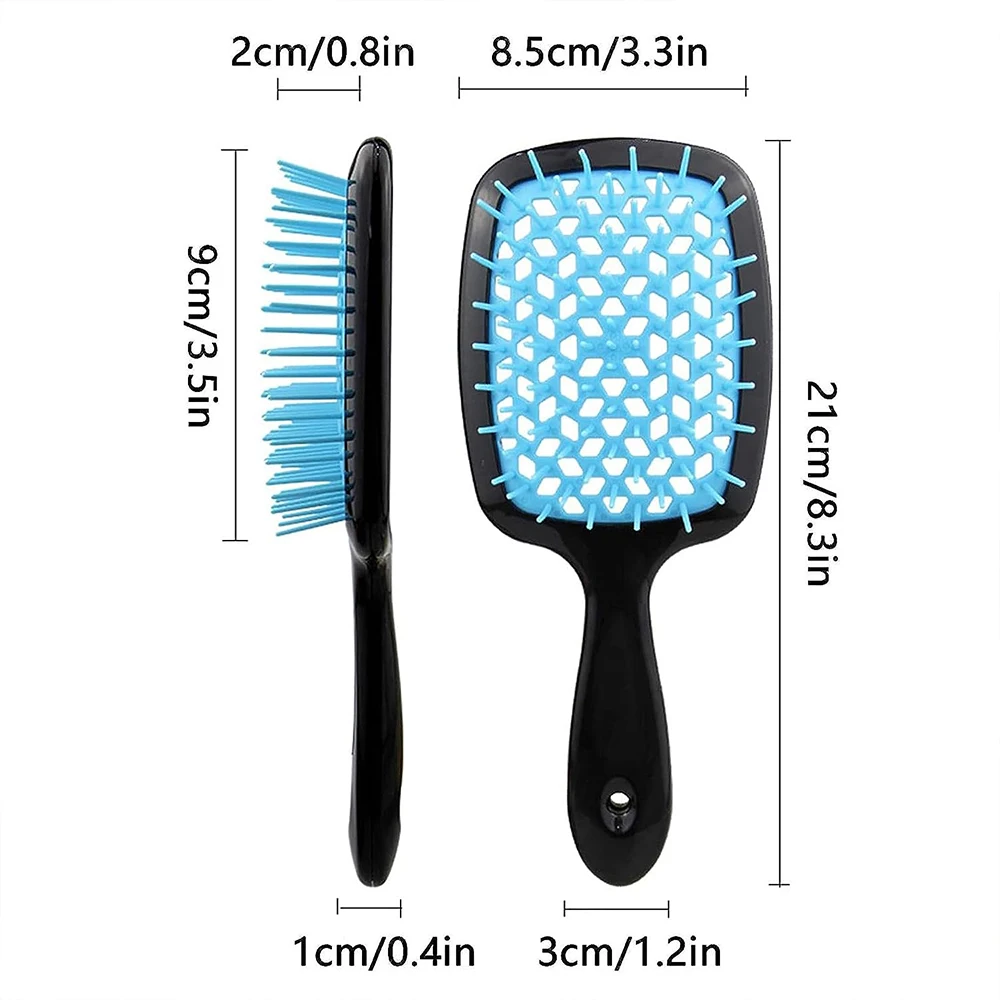 Portable Scalp Massage Comb Dry Wet Use Anti Static Wide Teeth Air Cushion Hair Brush For Women Men Household Hairdressing Tool