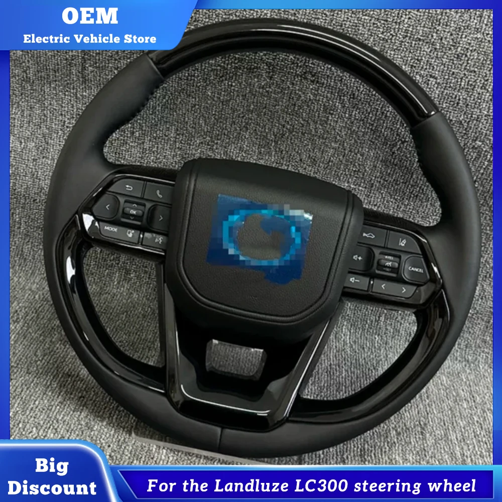 

Подходит для руля Landluze LC300 GR Красное дерево Углеродное волокно Кованый карбон Elfa Prado Crown