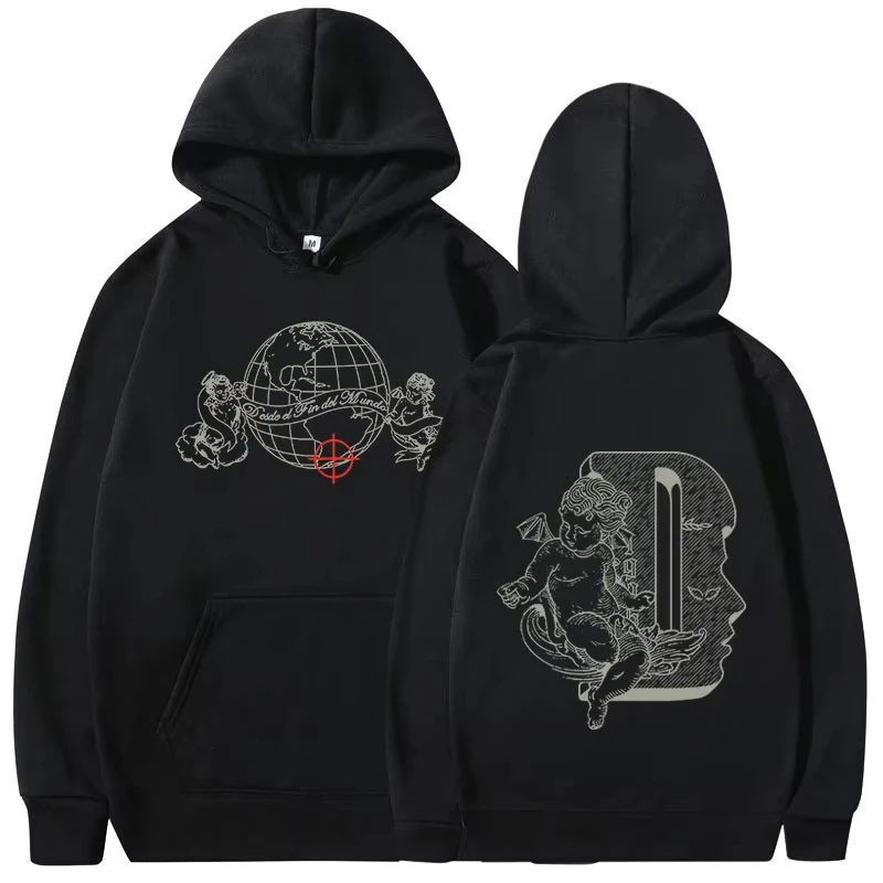 

Худи Duki Merch: Мужские и женские модные толстовки в стиле хип-хоп, оверсайз, с капюшоном, повседневные флисовые пуловеры с длинными рукавами