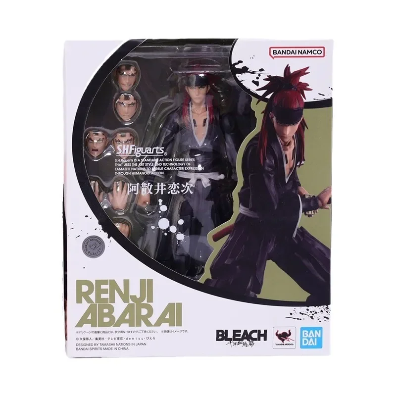 ในสต็อกของแท้ Bandai S.H.Figuarts SHF อะนิเมะ BLEACH Abarai Renji อะนิเมะ Action Figure ของเล่นตุ๊กตาของขวัญ