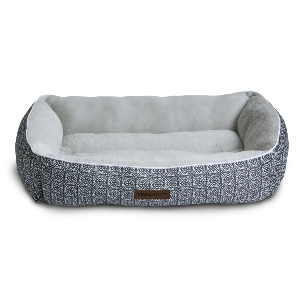 Imagem -03 - Vibrante Vida Espreguiçadeira Pet Bed Cama Macia Grande para Cão Novo 36 x 27