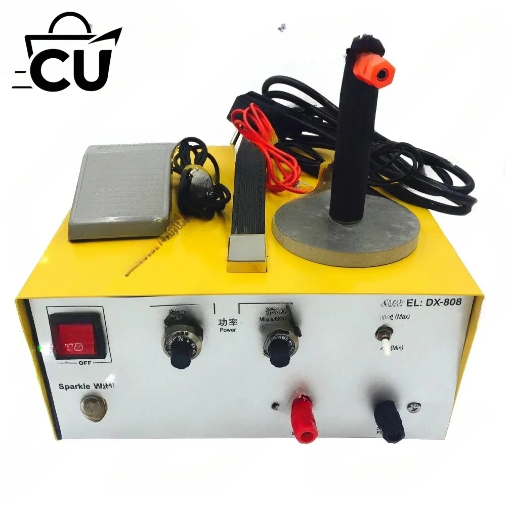 500W 80A Pulse Spot Welding Handheld Laser Spot Welder for Jewelry Spot Welding Machine Gold Silver Jewelry Processing Tools