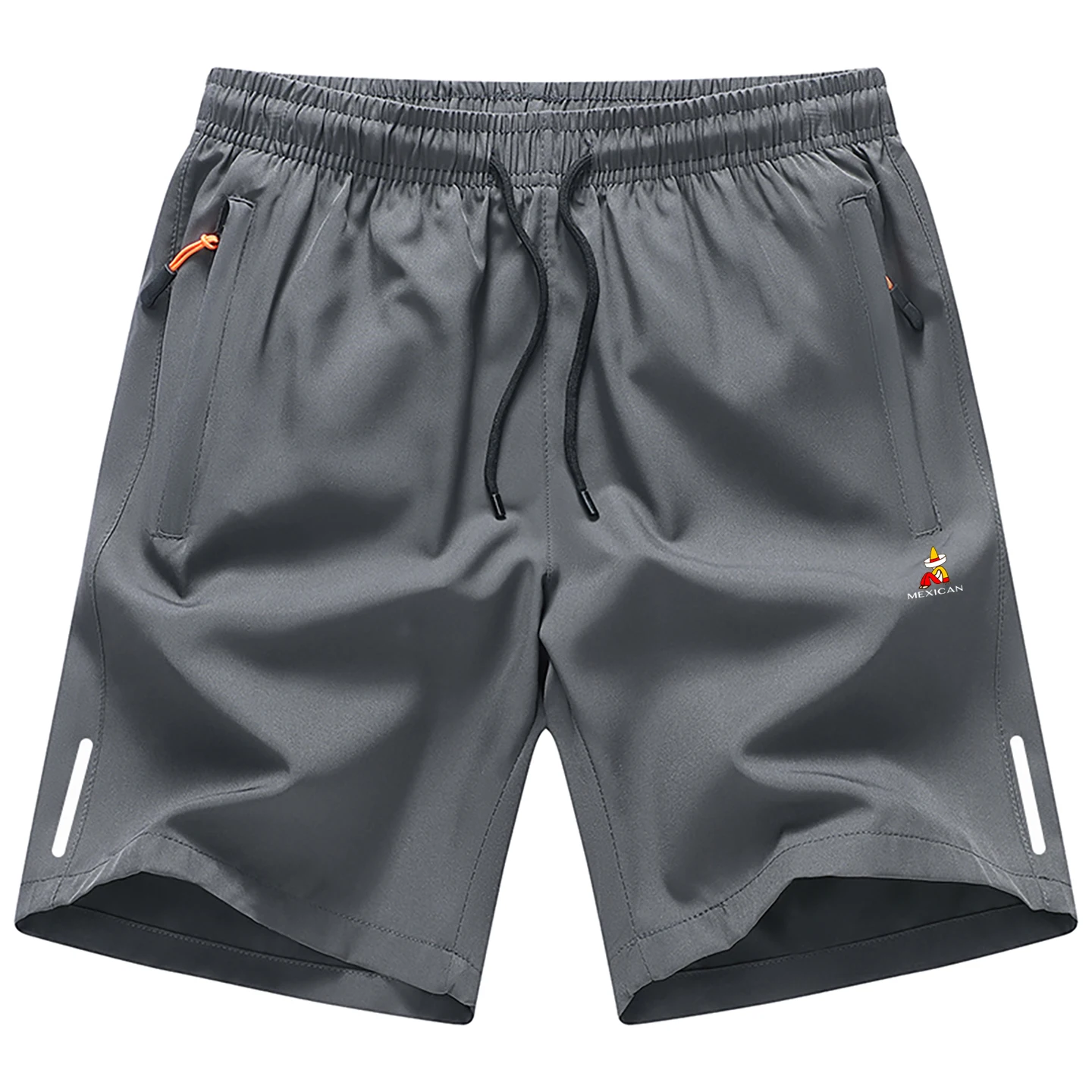 

Ice Silk Men's orts Summer Youth Large Size Casual Sports Pants Thin Breathable Qui Dry Five-Quarter Length M orts