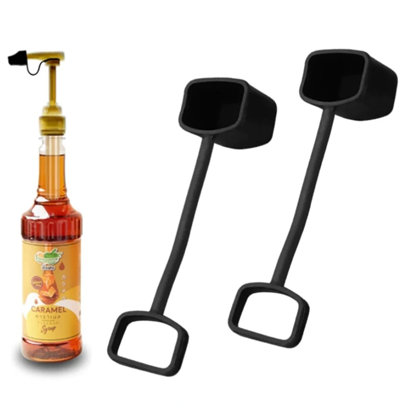 5/10 PCS Coffee Syrup Pump Tip Cap Covers Pourer Cap Syrup Covers Caps Silicone Fits For Syrup Pump, Pour Dispenser