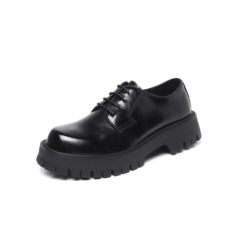 

Groom Wedding Shoes Casual Men's Thick Bottom Heightening Business Formal Leather Shoes Oxford Style Winter Season PU ...